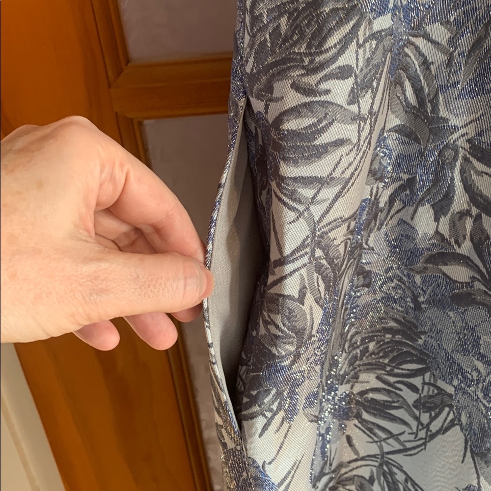 Melanie Lyne Floral Print Dress with Square Neckline - Picture 11 of 17